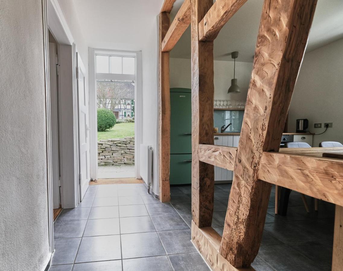 Ferienwohnung Im Fachwerkhof 'Haus In Bewegung' Seelscheid Exterior photo